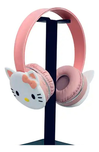 Audífono Bluetooth Hello Kitty Manos Libres Rkd6801 Rosa 
