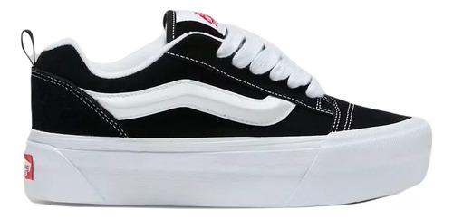 Tenis Vans Old Skool Knu Stack Mujer Negros