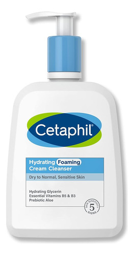 Cetaphil Cream To Foam Face Wash, Hydrating Foaming Cream Cl