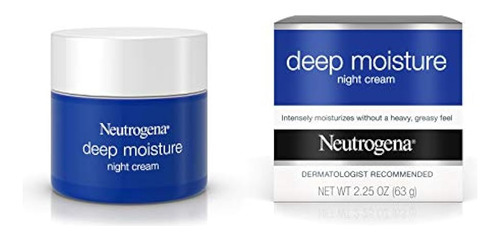 Neutrogena Deep Moisture Night, 2.25 Onzas