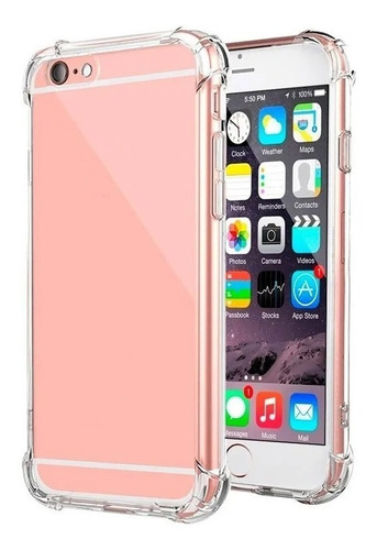 Funda Alto Impacto Clear Edge Premium iPhone 6 6s 6 Plus