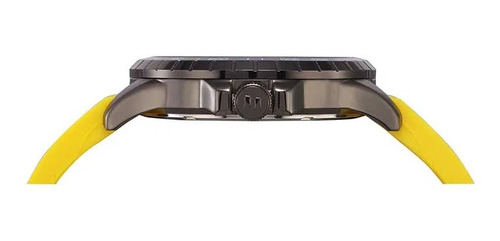 Relogio Masculino Pulseira Amarela Seculus 23676gpsvsi2