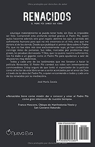 Renacidos El Padre Pio Cambio Sus Vidas - Zavala,.., de Zavala, José Mar. Editorial Independently Published en español