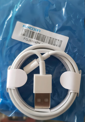 Cabo Apple Lightning de 1 m Mod. Cor branca Md818