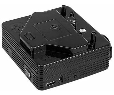 Projetor Pequeno Abre Tela De Ate 100 Polegadas Com Hdmi Som