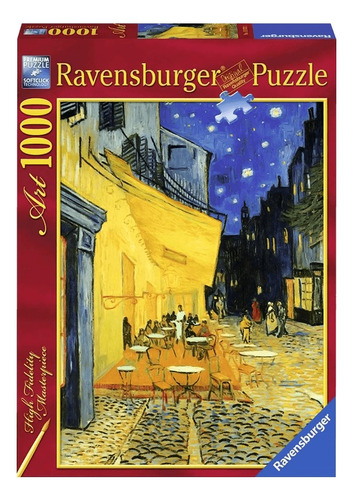 Rompecabezas Ravensburger Van Gogh Café Terraza 1000 Piezas
