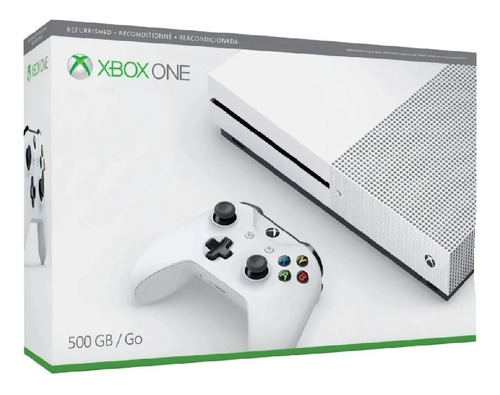 Xbox One S - Refurbished - Disco Duro 500gb-4k. (Reacondicionado)