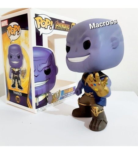 Funko Pop Thanos 289 Avengers Buble Head De 14 Cm