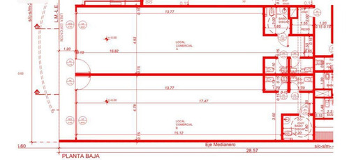 Imagen 2 de 6 de Vendo Local Comercial A Terminar - 90 Mts Apto Gastronomico