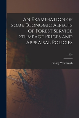 Libro An Examination Of Some Economic Aspects Of Forest S...