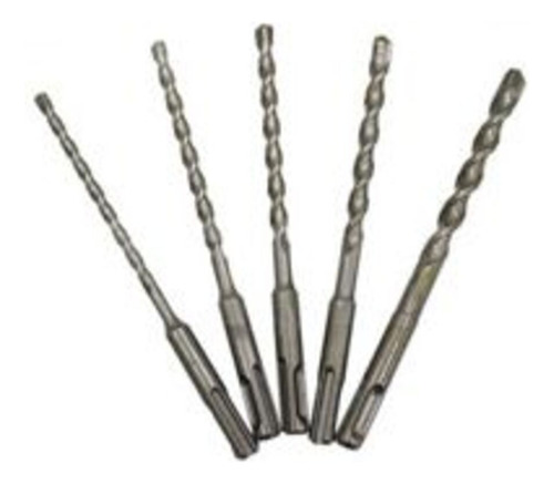 5 Mechas Broca De Widia Essamet 12x460 Encastre Sds