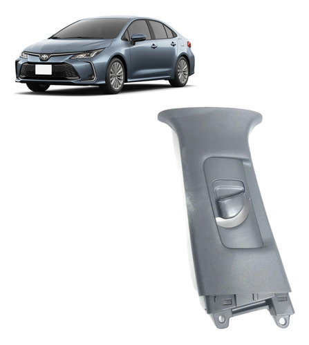 Moldura Coluna Central Corolla Altis Hybrid 2020 21 22 2023 (Usado)