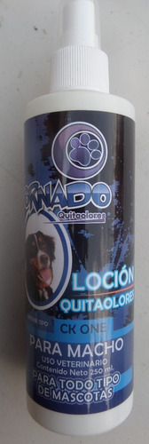 Perfume Corporal Para Mascota 250ml Aroma Ck One Tornado
