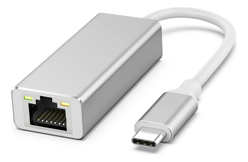 Adaptador Gigabit Ethernet De 1000 Mbps (usb Tipo C A Rj45)