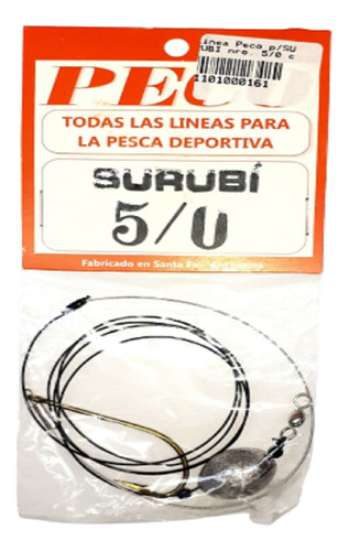 Linea Peco P Surubi Nro. 5 0 C Plomo