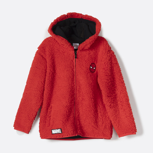 Polar Niño Cara Spiderman Rojo Marvel