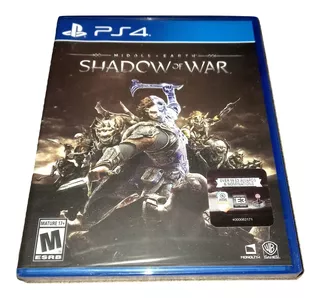 Middle Earth Shadow Of War Ps4 (físico, Envio Gratis)