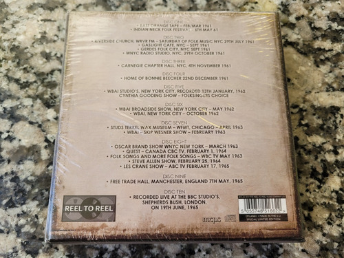 Bob Dylan - Man On The Street (10 Cds) (imp. Europa) (2017)