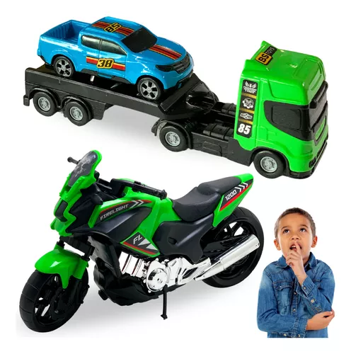 Brinquedo Moto Wind Fire Menino Criança + 3 Anos