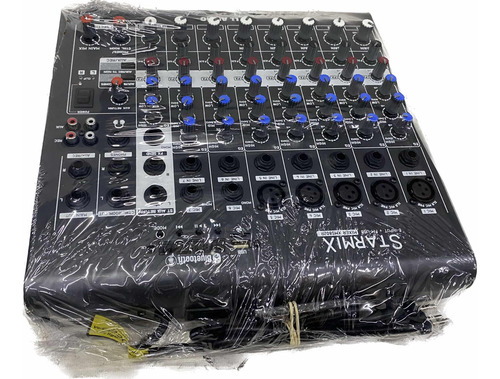 Mesa Som 8 Canais Xms802r Ll Audio Console Novo Bluetooth