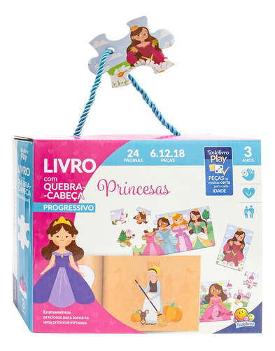 Livro Todolivro Play Qc Prog 3a Princesas