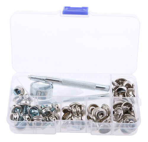 ¡ 63pcs Lona Cubierta A De Material Acero Inoxidable 3/8 ''