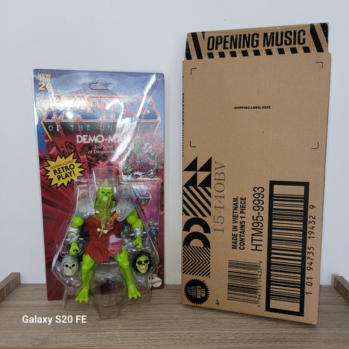Masters Of The Universe Origins Demo-man Mattel Creations Ex (Usado)