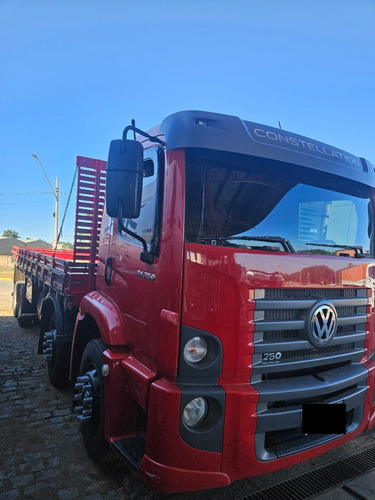 Vw 24-250 Carga Seca Bitruck 8x2 Vermelho