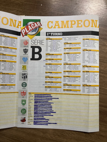 Revista Placar 1292a - Guia Brasileirão De 2006 - Com Tabela