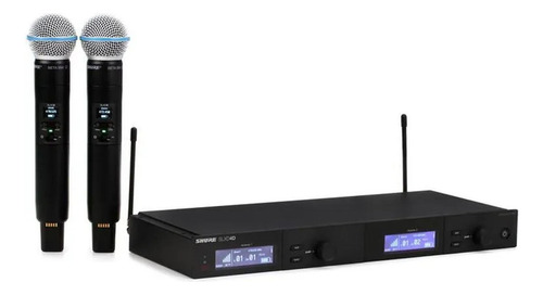 Shure Slx Slxd24d B58 Micrófono Inalámbrico Negro Negro