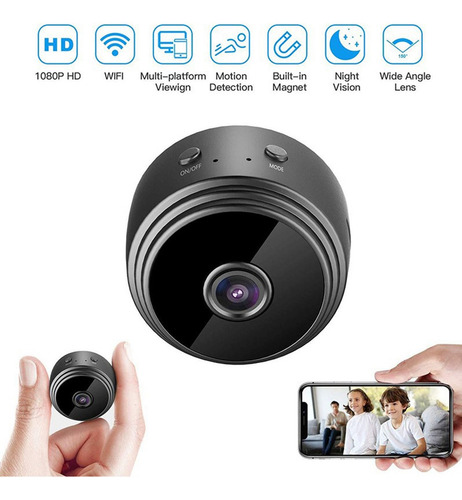 Cámaras De Vigilancia Tuya A9 Con Cámara Pequeña Wifi 1080p