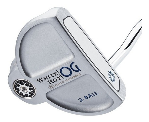 Imagen 4 de 10 de Putter Golf Odyssey White Hot Og 2-ball Woman Golfargentino