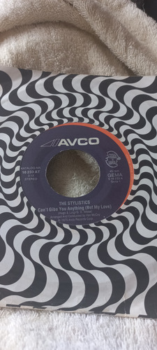 Vinilo 7 The Stylistics- I Can't Give Anything (but My Lov 7" Single (Usado)