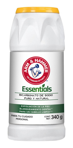 Bicarbonato De Sodio Essentials Shaker 340g Arm And Hammer