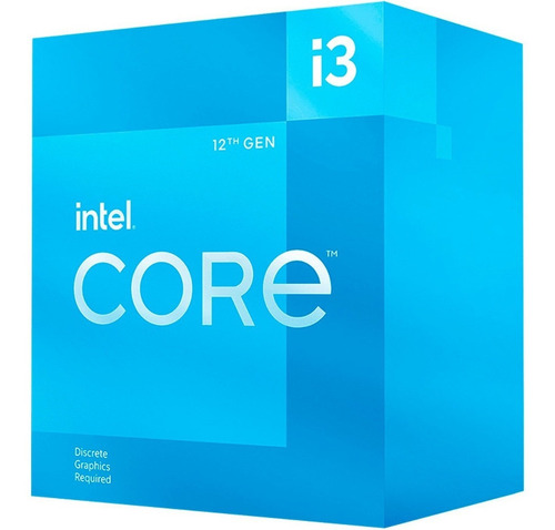 Procesador Intel Core I3 12100f 12va Gen Sin Graficos