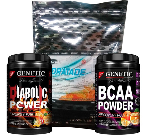 Energia Recuperacion Hidratade Bcaa Powder Diabolic Genetic