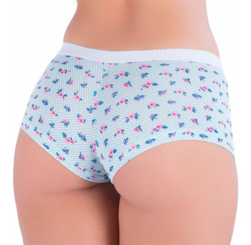 Kit 10 Cueca Short Box Feminina Lingerie Conforto Atacado