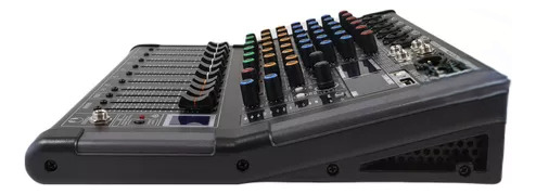 Mezcladora Pasiva 6 Canales, Efectos Dsp, Bluetooth, Ecualiz