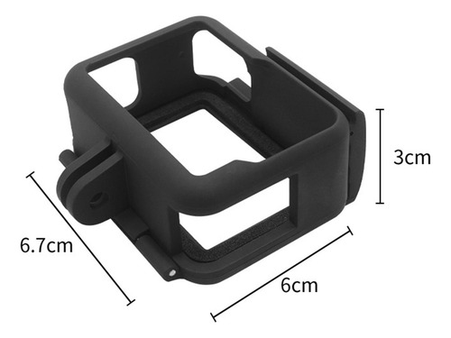 Carcasa De Montaje En Marco Compatible Con Gopro 7 6 5,