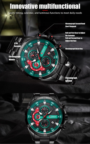 Imagen 8 de 10 de Reloj Hombre Curren 8402