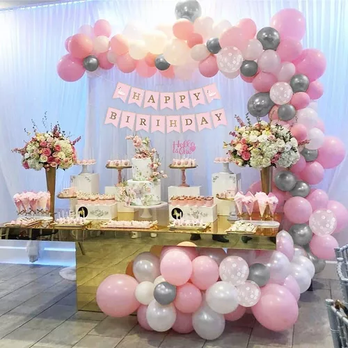 Decoraciones Para Fiesta De Cumpleaños De Niña De 1 Año Bola