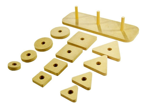 Juego Didactico Bebe Torre Apilar Encastre Motricidad Fina