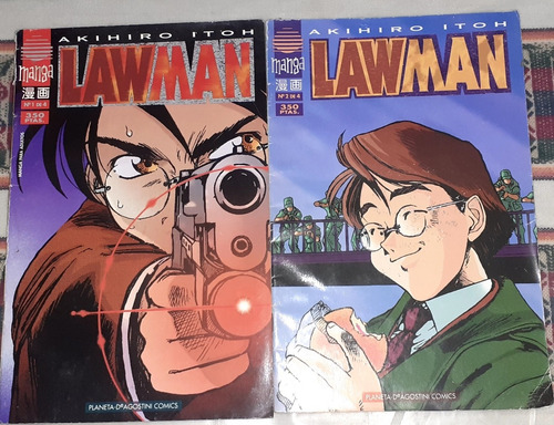 Lote De 3 Revistas Lawman Akihro Itoh