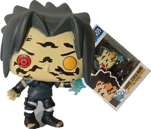 Figura Accion Anime Naruto Sasuke (curse Mark) Pop En Caja