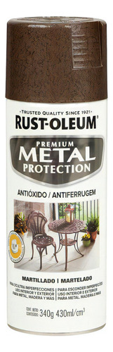 Aerosol Anticorrosivo Martillado Metal Protection Rust Oleum Color Marrón