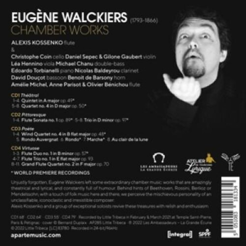 Alexis Kossenko Walckiers, L'iconoclaste. Cd Chamber Works