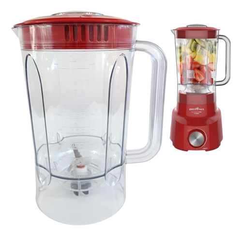Copo Para Liquidificador Diamante 1000 Vermelho