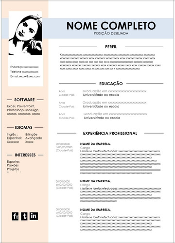 100 Modelos De Currículo Profissional Editável