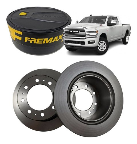 Disco De Freio Traseiro Dodge Ram 2500 Laramie 6.7 2008 2024