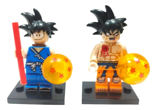 Lego Dragon Ball Goku paquete 2 Piezas MercadoLibre